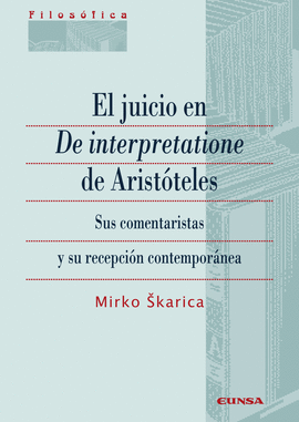 JUICIO EN DE INTERPRETATIONE DE ARISTÓTELES EL