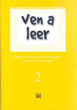 VEN A LEER 2 CUADERNO DE LECTOESCRITURA