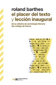 PLACER DEL TEXTO Y LECCION INAUGURAL EL