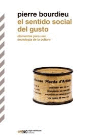 SENTIDO SOCIAL DEL GUSTO EL