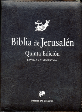 BIBLIA DE JERUSALEN MANUAL CREMALLERA