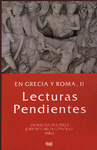 EN GRECIA Y ROMA II LECTURAS PENDIENTES