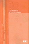 LEY ORGANICA DE UNIVERSIDADES