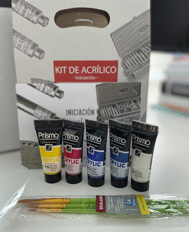 KIT DE INICIACION AL ACRILICO