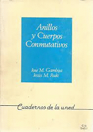 ANILLOS Y CUERPOS CONMUTATIVOS