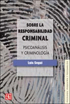 SOBRE LA RESPONSABILIDAD CRIMINAL