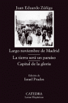 LARGO NOVIEMBRE DE MADRID /LA TIERRA SERA UN PARAISO