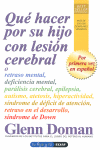 QUE HACER POR SU HIJO CON LESION CEREBRAL