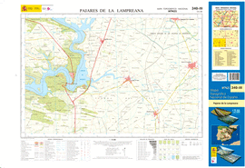 PAJARES DE LAMPREANA 340-III 1:25000