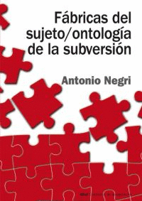 FABRICA DEL SUJETO ONTOLOGIA DE LA SUBVERSION