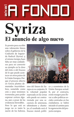 SYRIZA EL ANUNCIO DE ALGO NUEVO