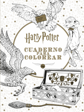 HARRY POTTER CUADERNO PARA COLOREAR