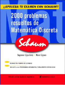 2000 PROBLEMAS RESUELTOS DE MATEMATICAS DISCRETAS