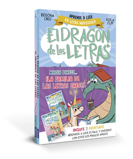PACK EL DRAGON Y EL UNICORNIO DE LAS LETRAS