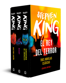 ESTUCHE STEPHEN KING EL REY DEL TERROR