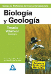 BIOLOGIA Y GEOLOGIA CUERPO DE PROFESORES DE ENSEÑANZA SECUNDARIA VOL I