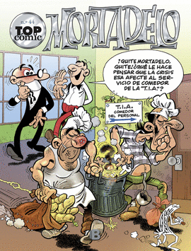 TOP COMIC MORTADELO N 44 A RECICLAR SE HA DICHO