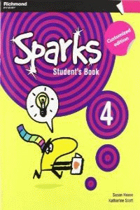 SPARKS 4 PRIMARIA STUDENTS BOOK CUSTOMIZED + CD 2012