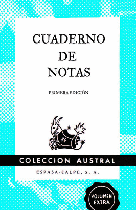CUADERNO DE NOTAS AZUL