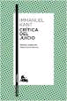 CRITICA DEL JUICIO