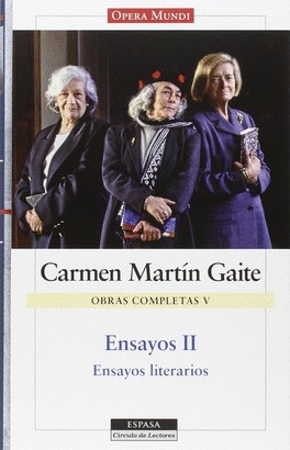 OBRAS COMPLETAS V DE CARMEN MARTIN GAITE