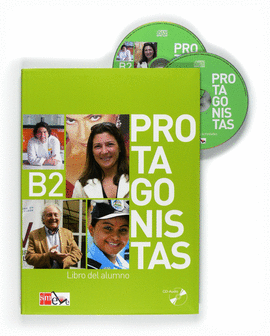 PROTAGONISTAS B2 LIBRO DEL ALUMNO + CD