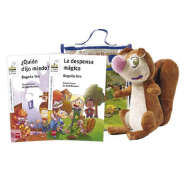 PACK LA PANDILLA DE LA ARDILLA + MUÑECO RASI