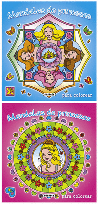 MANDALAS DE PRINCESAS 2 TITULOS