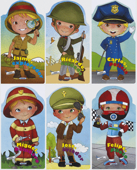 NIÑOS DE AYER PILOTO AVIADOR BOMBERO POLICIA EXPLORADOR SOLDADO...