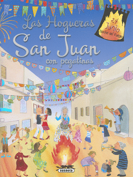 HOGUERAS DE SAN JUAN CON PEGATINAS LAS