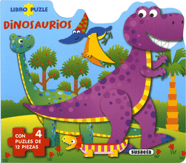 DINOSAURIOS, LIBRO PUZZLE