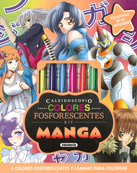 KIT MANGA COLORES FOSFORESCENTES