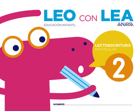 LECTOESCRITURA LEO CON LEA 2 MAYÚSCULAS