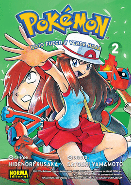 POKEMON N 14  ROJO FUEGO Y VERDE HOJA N 02