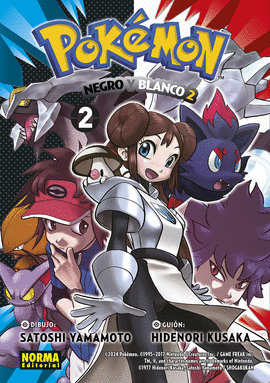 POKEMON N 32 NEGRO Y BLANCO II N 02