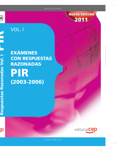 PIR VOL I EXAMENES CON RESPUESTAS RAZONADAS