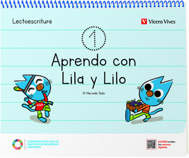 APRENDO CON LILA Y LILO CUADERNO 1