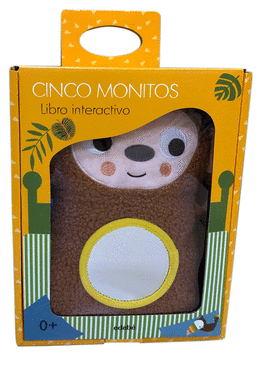 CINCO MONITOS LIBRO INTERACTIVO PARA BEBES +0