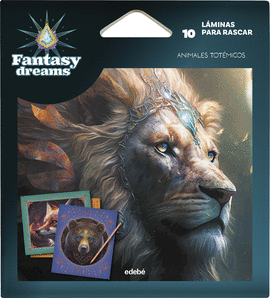 10 LAMINAS PARA RASCAR ANIMALES TOTEMICOS