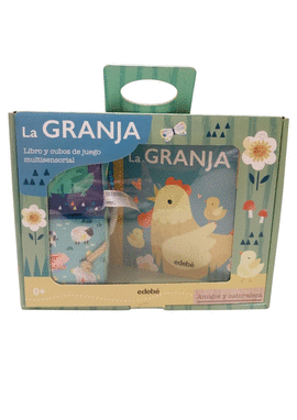 GRANJA LIBRO Y CUBOS DE JUEGO MULTISENSORIAL LA