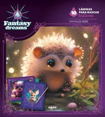 10 LAMINAS PARA RASCAR ANIMALES BEBE