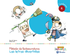 LETRAS DIVERTIDAS CUADERNO 4 4 AÑOS