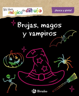 MI LIBRO MAGICO DE DIBUJO  BRUJAS  MAGOS Y VAMPIROS