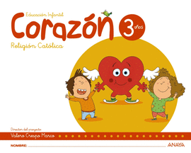 RELIGIÓN 3 AÑOS CORAZÓN