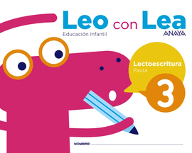 LECTOESCRITURA LEO CON LEA 3 PAUTA