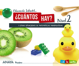 PROYECTO A LA CARTA NIVEL 2 ¿ CUANTOS HAY? 4 AÑOS