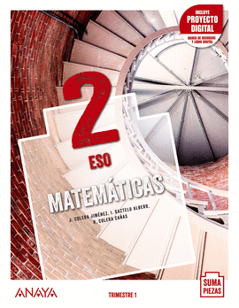 MATEMATICAS 2 ESO TRIMESTRES ANDALUCIA ED 2021