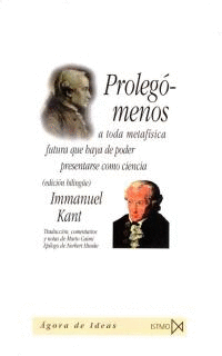 PROLEGOMENOS EDICION BILINGUE