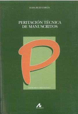 PERITACION TECNICA DE MANUSCRITOS