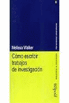 COMO ESCRIBIR TRABAJOS DE INVESTIGACION